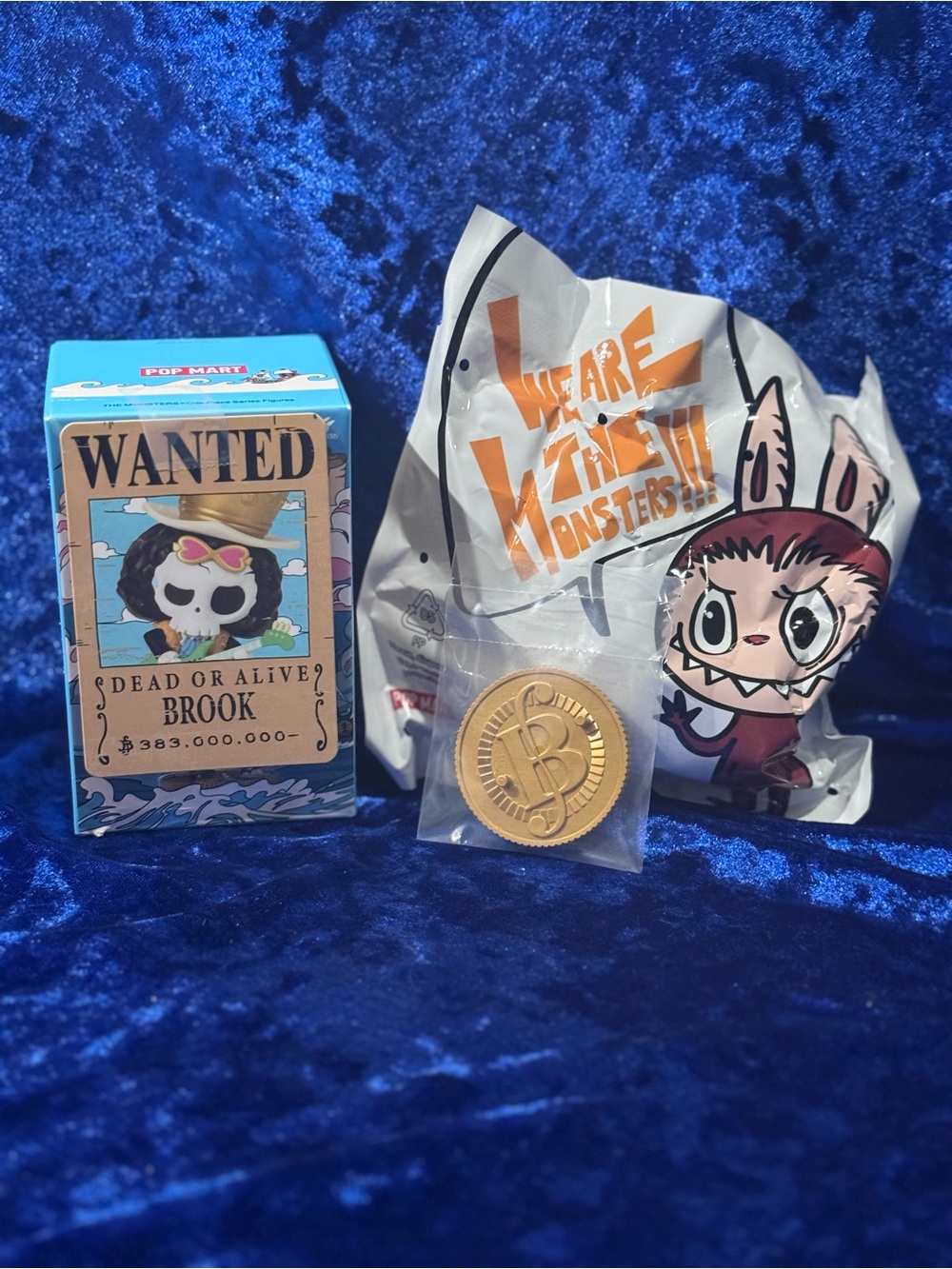 Blind Box Kids Collectible Figure Set with Blue and Gold Accents